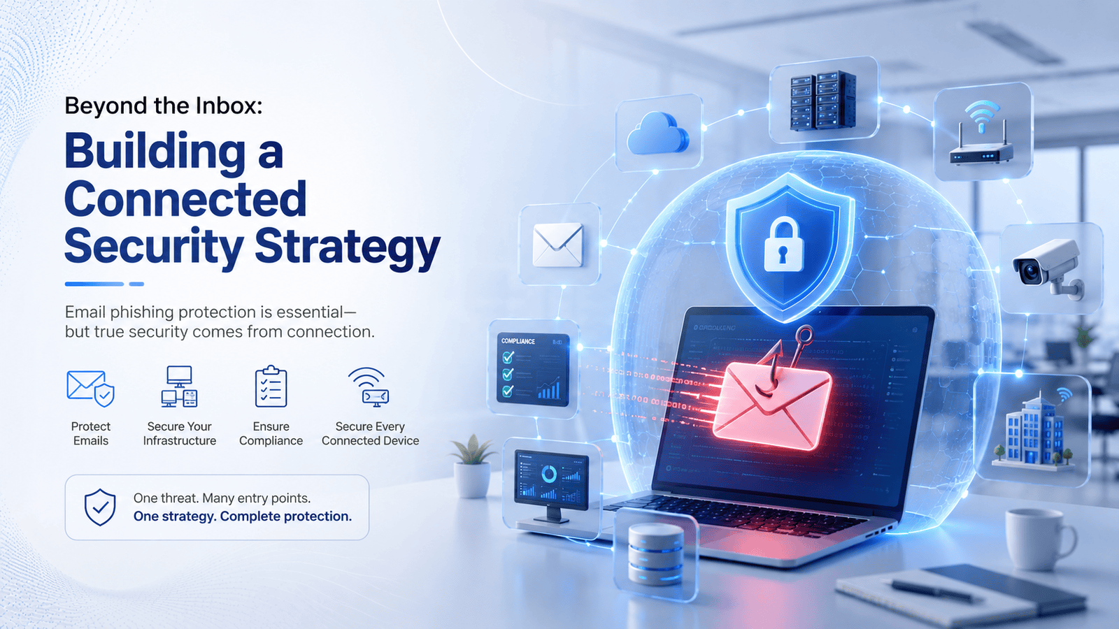 Why Email Phishing Protection Alone Isn't Enough: Building a Connected Security Strategy